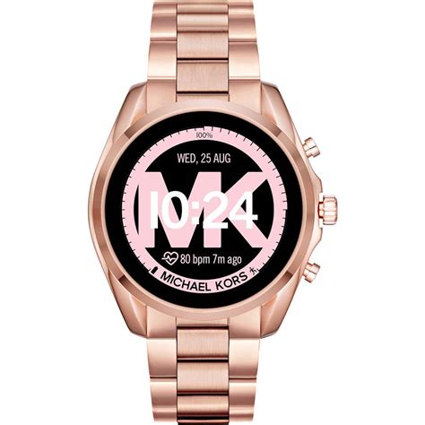 michael kors bradshaw mkt5086|Michael Kors Generation 5 Bradshaw Rose Gold Touchscreen.